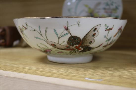 A group of late 19th/early 20th century Chinese famille rose ceramics